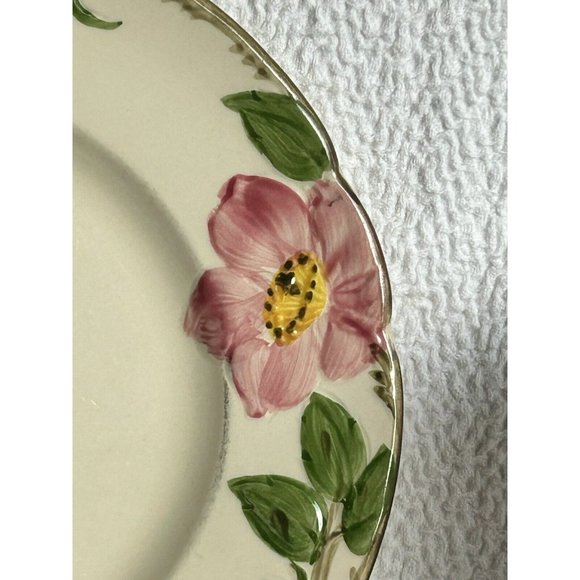 Vintage Franciscan T.V. Screen Dinnerware 2 Luncheon Plates c1961-1962 VGUC - Picture 3 of 12